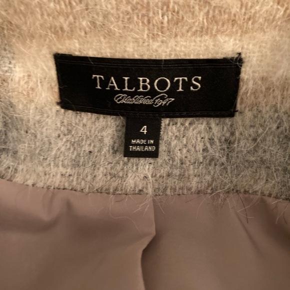 Talbots Plaid Swing Jacket, women’s 4 - Picture 13 of 13